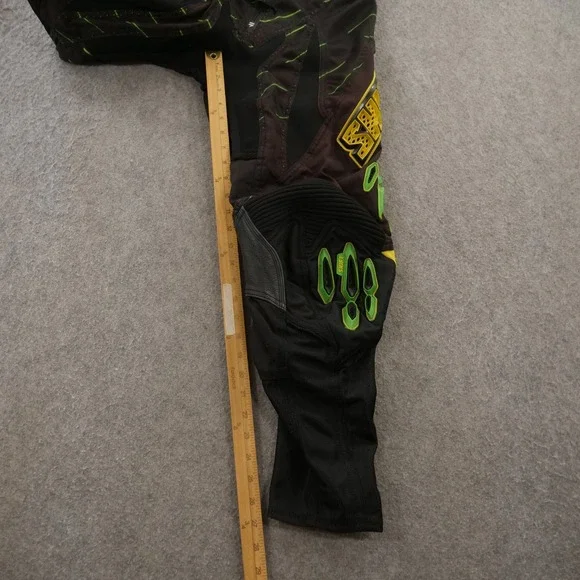 Shift Racing Faction Pants Mens 28 Black MX Motocross Dirt Bike Motorcycle - Picture 10 of 12